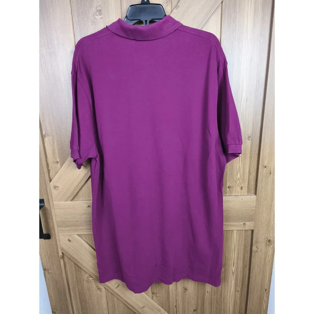 Polo Ralph Lauren Polo Shirt Mens XLT Purple Small Pony Preppy